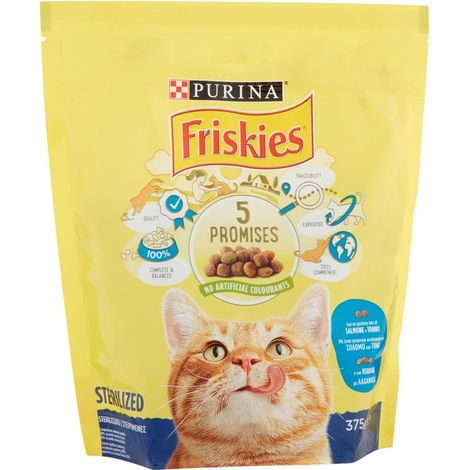 Purina Friskies con salmone e verdure (1/4)