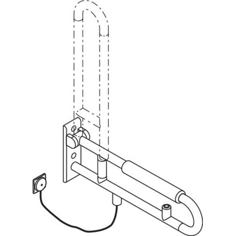 HEWI 801.50B751 99 Poignée SK, mat, version E (1/2)