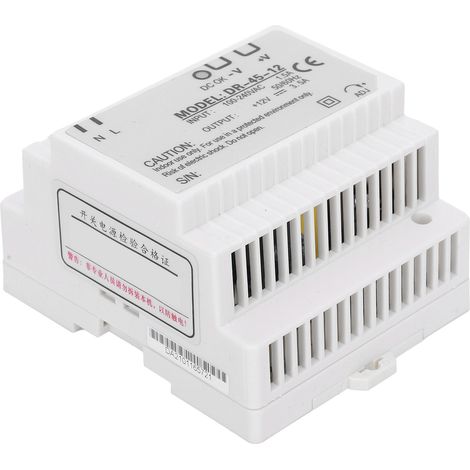 BERM 45W 12V Schaltnetzteil, industrielle DIN-Schienenmontage, ein Ausgang DR-45-12 100-240V AC (1/5)
