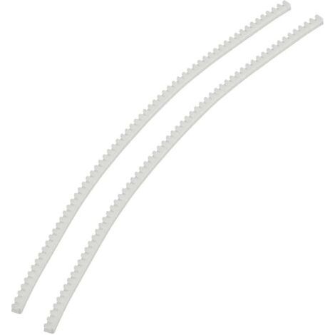 PROFILÉ DE PROTECTION TRU COMPONENTS TC-KG032203 1592736 TRANSPARENT (L X L X H) 10 M X 5.5 MM X 4 MM 1 L'ENS. (1/2)