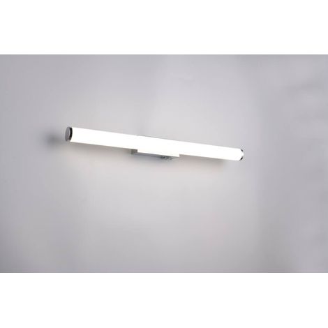 Applique bain miroir blanc/chrome 60cm LED 6W 4000K Trio (1/3)