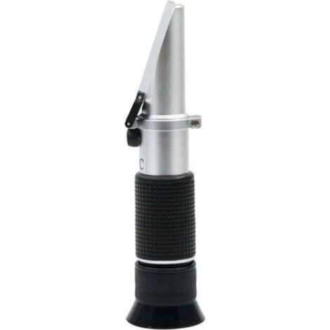 Refractómetros de miel portátiles 3 en 1 para humedad de miel y Brix y bálsamo Refractómetro de miel para apicultura Medidor de contenido de agua Probador de humedad de miel con ATC para productos de  (1/4)