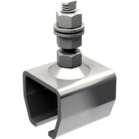Support enveloppant en INOX 304L pour rails SU2067 et SU2068 - 200 kg (1/2)