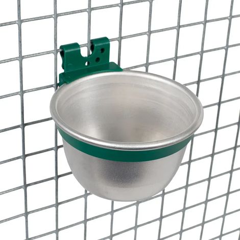 Bol aluminium mangeoire - abreuvoir  multi animaux  ø10cm