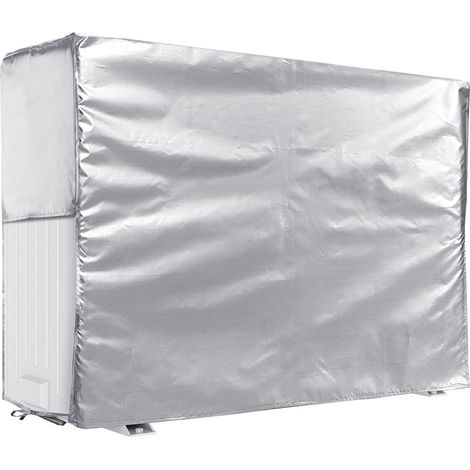 Outdoor Air Conditioner Cover, Heat Pump Cover, Universal Air Conditioner Motor Cover, Waterproof, Snowproof, Dustproof, 3P, 96 x 68 x 36 cm