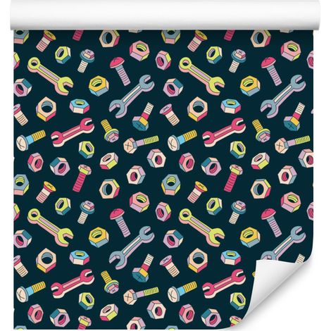 Carta da parati a tema bambini per soggiorno e camera da letto, 50x1000 cm (1/5)