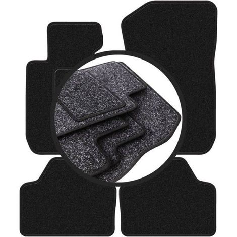 Tapis De Voiture - Polypropylène - Pour BMW X1 E84 2004-2011 - Anthracite - Lot De 4 (1/5)
