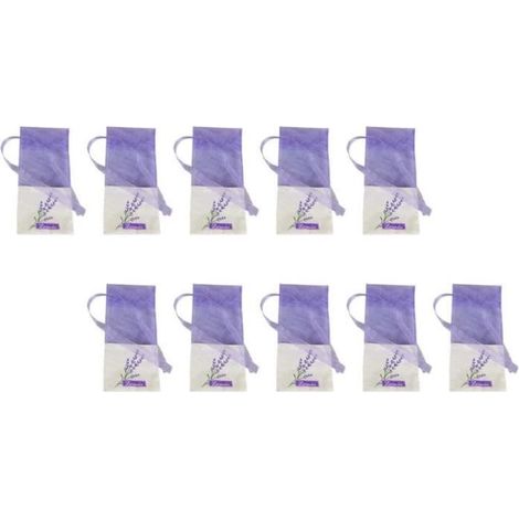 22 Pièces Lavande Sacs Cordon Séchées Vide Lavande Fleur Petit Sachet Sacs Cadeau Sachets Armoire Parfum Sachet pour Lavande [393] (1/4)