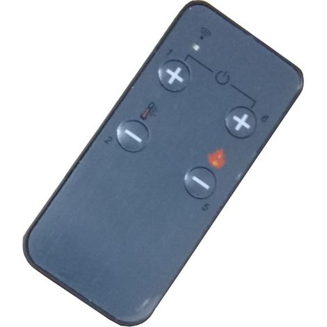 Telecomando MICRONOVA stufa a pellet clam termoregolatori INFRAROSSI UNIDIREZIONALE  Dimensioni: 80x33x6 mm