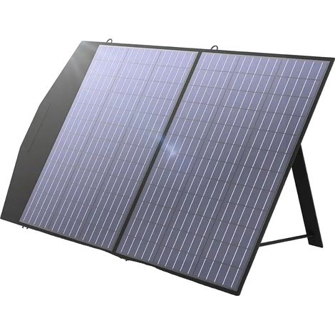 Panneau Solaire, Design Pliable, Haute Efficacité, Panneau solaire 100W (1/2)