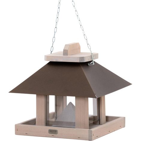 Vogelhaus LUNA Kiefernholz Kiefer FSC® 100 % (1/4)