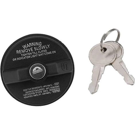 Bouchons de réservoir avec clés pour couvercle de réservoir d'essence verrouillable 2500 77300-75020 (1/4)