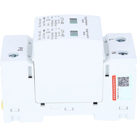 Dispositif de protection contre les surtensions, module d'arc blanc 2P LT140 40ka, appareils modulaires anti-foudre (1/5)
