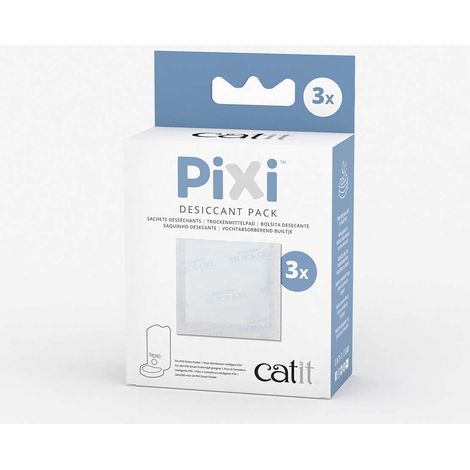 Bolsita desecante para comederos automáticos Catit PIXI - Pack de 3 (1/4)