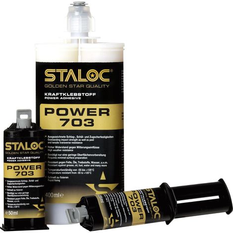 STALOC 2K Klebstoff Power 703 25ml beige, + Mischer (1/5)