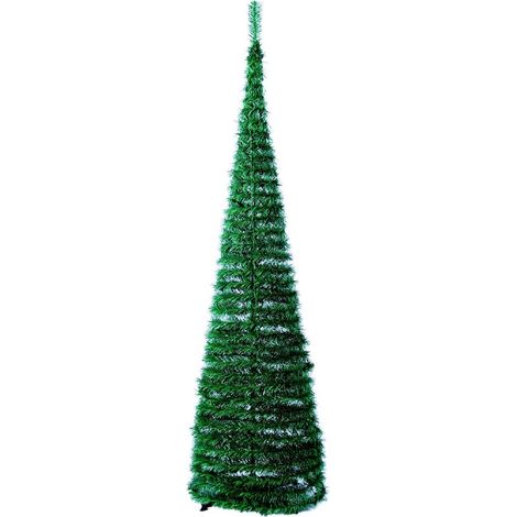 LA BOUTIQUE DE Noël - Árbol de Navidad Artificial emergente SlimTree Verde 180 cm