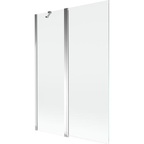 Mexen Mist paroi de douche 2 volets 120 x 150 cm, transparent, chrome - 8A9-120-011-01-00 (1/5)