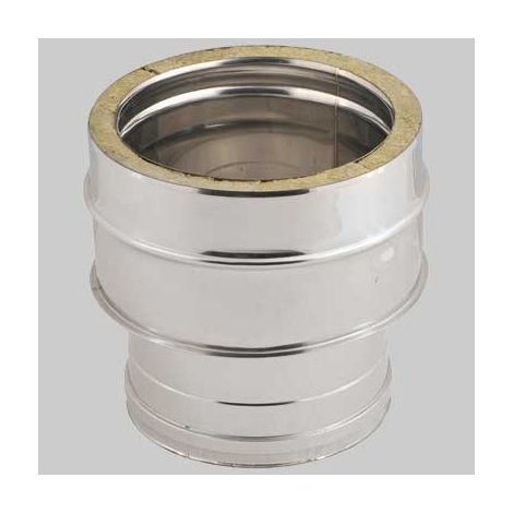 RACCORDO CALDAIA DOPPIA PARETE  180 230 180     MADE IN ITALY