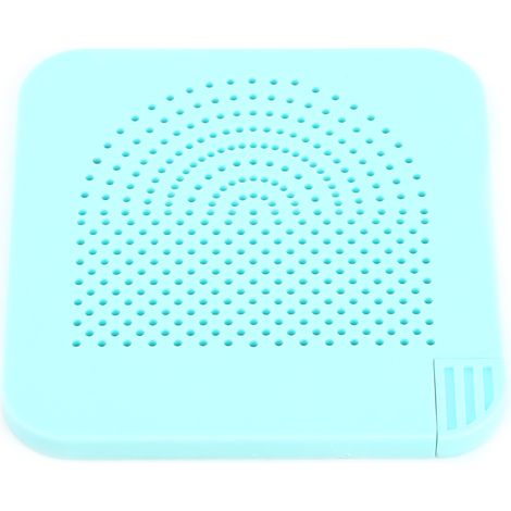 Rouleau de rangement pour outils de quilling en papier avec guide quadrillé et support à épingles, bleu, 1 pièce (1/3)