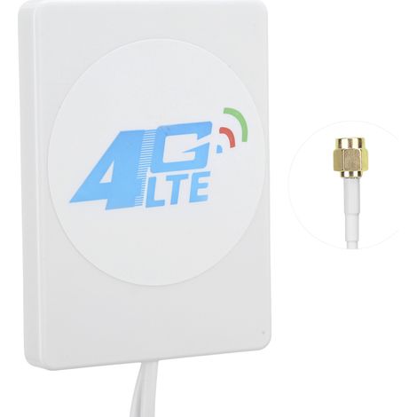 Routeur Modem 4G LTE avec Antenne Externe 28dbi et Connecteur SMA pour Amplificateur de Signal