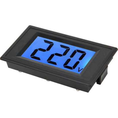 Voltmètre numérique YB5135D à deux fils avec affichage LCD, testeur de tension alternative, plage de mesure : 80-500 V CA (1/5)