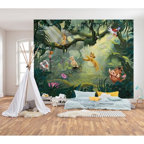 Poster XXL intissé Le roi lion Hakuna Matata L350 x H 280 cm (1/6)