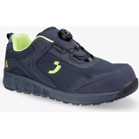 Scarpe antinfortunistiche larghe Safety Jogger ECOLOBI S1P LOW TLS Blu 42