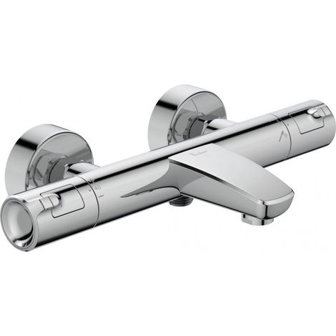 Mitigeur bain/douche thermostatique Okyris - Porcher - Chromé (1/3)