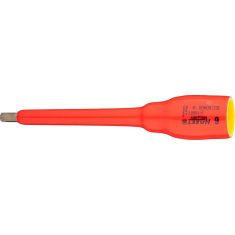 Hazet 986Lg-6KV Schraubendreher-Nuss 1/2" VDE 6 mm (1/4)
