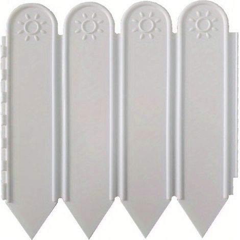 Clôture et polyvalente, clôture durable blanche, 22CM2M, de jardin (1/5)