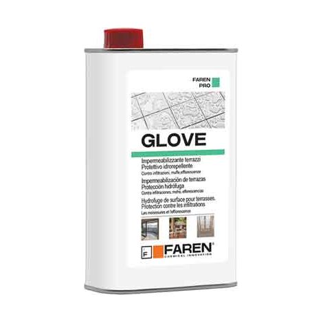 IMPERMEABILIZZANTE PER TERRAZZE 'GLOVE' 1 lt - FAREN (1/2)