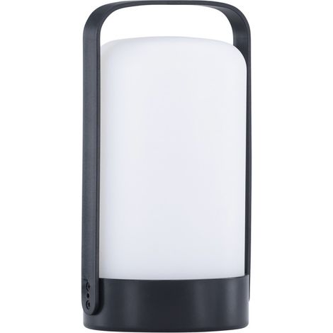 Lampe à Poser d'Extérieur LED "Fern" 22cm Noir (1/5)