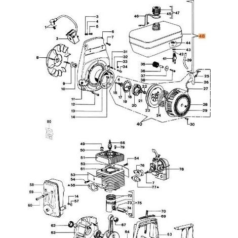 ORIGINAL EMAK MISCHBEHÄLTER 302000016R