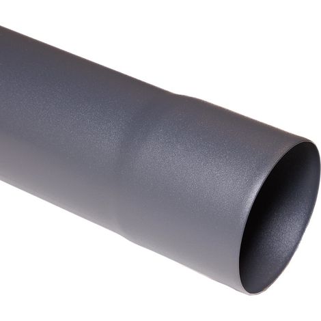 TJ90 Alu-Fallrohr 1000 mm anthrazit RAL 7016