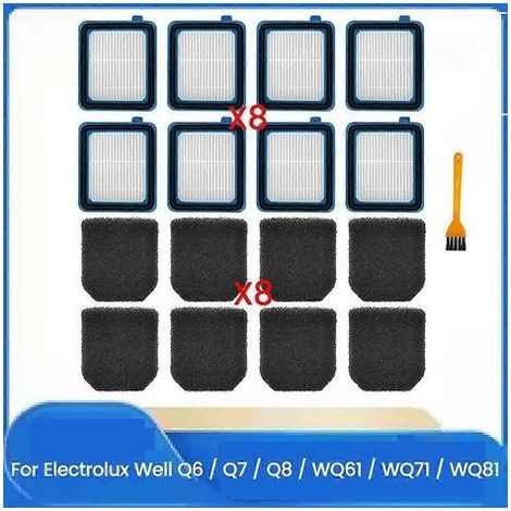 Filtres pour aspirateurs Electrolux Q6 8 WQ61 WQ71 WQ81 – Pièces de rechange et accessoires de nettoyage performants (1/5)