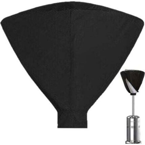 Housse pour chauffage de terrasse 86 x 64 cm – Housse noire pour chauffage de terrasse avec sac de rangement – Protection anti-UV pour mobilier de jardin et accessoires d'extérieur (1/5)