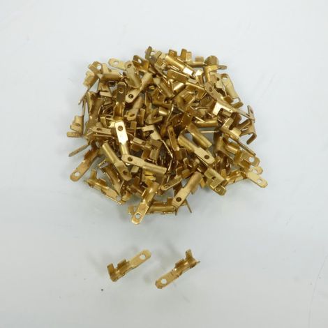 Sachet de 100 cosse plate mâle largeur 2.8mm connexion électrique