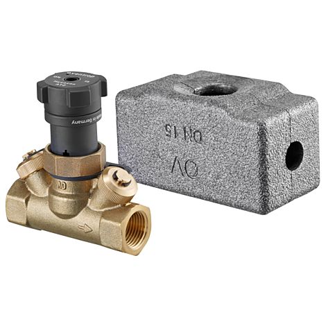Vanne d'arrêt en ligne OV Hycocon ATZ MS 2 x MG DN 25 1Z IG (1/2)