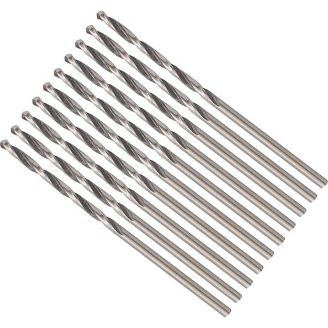 10 Stück Spiralbohrer mit geradem Schaft, HSS-Lochstanzer, Industriebedarf, 1,85 mm