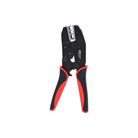 KS Tools Alicates de crimpado para cables aislados 220mm gris