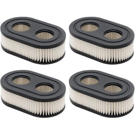 Air filter cartridge for lawnmower 593260 798452 334404, compatible with engines in the 4247 5432 550E-550EX 625EX-725EX 09P00 09P702 series, 4 pcs