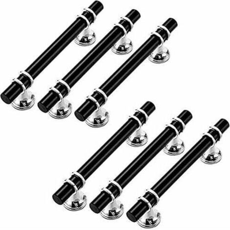 6pcs poignee de cuisine 128mm poignée meuble argenté-Poignee de Meuble Cuisine Inox Poignée de Porte Poignée Cuisine