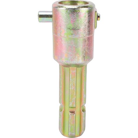 Adaptateur d'extension de prise de force pour tracteur, 1-3/8 pouces, 6 cannelures femelle mâle, arbre de 70 chevaux, connexion rapide. (1/5)