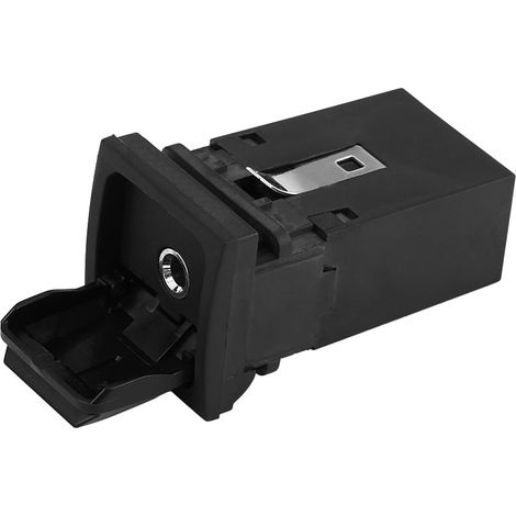 USB-AUX-Audiokabel mit Schalter und Adapter für RCD510 und RCD310, kompatibel mit Golf GTI R MK5 und MK6 sowie Jetta, Teilenummer 5KD035724, Kfz-Stecker, 2-teiliges Set (1/5)