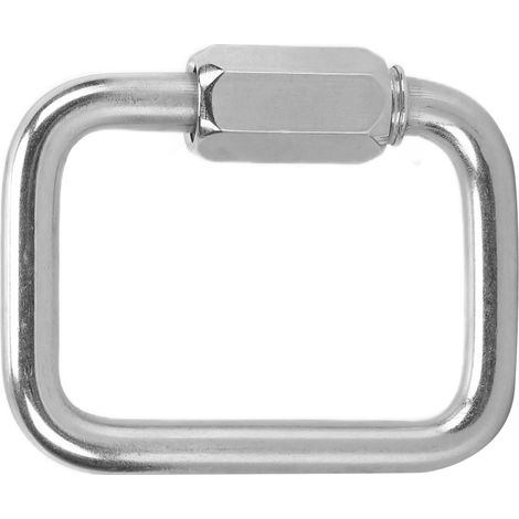 Boucle de connexion en acier inoxydable 8mm pour hamac, camping, équipement de plein air et pêche