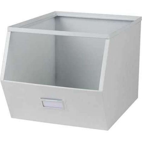 Casier de rangement en métal avec étiquette DOCK