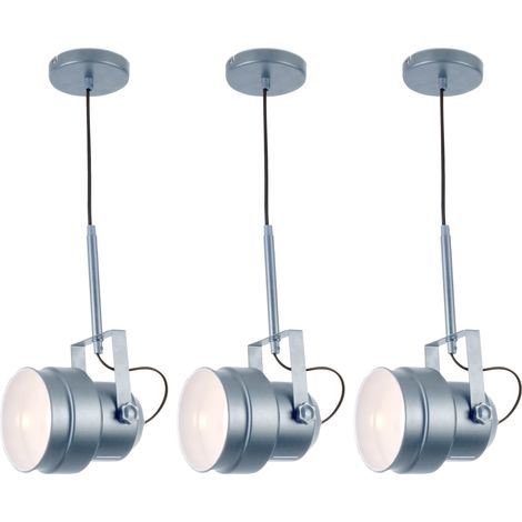 Lot 3 Luminaire Suspension design pour plafond lampe en métal (1/3)