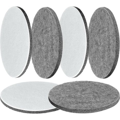 6 Feutre de polissage 150 mm disque de polissage pour ponceuse excentrique tampon de polissage feutre verre tampons de polissage de voiture 150 mm tampon de feutre Velcro (1/5)