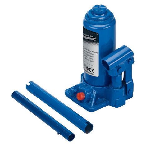 Silverline Bottle Jack Hydraulic 4 Ton Tonne Lifting Car Van Truck 245113