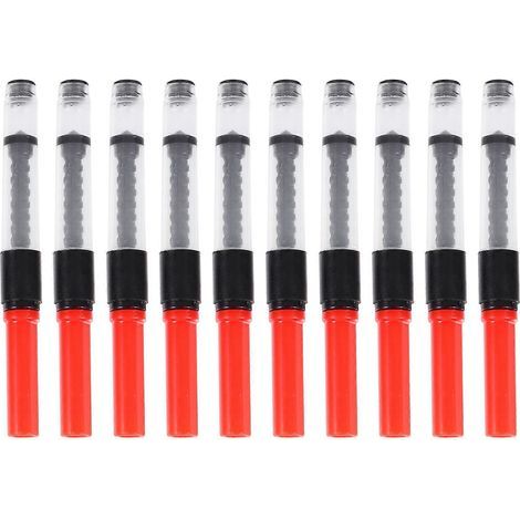 Packung mit 10 Tintenkonvertern für Füllfederhalter, Tintenabsorber für Drehpatronen – 7 x 0,5 x 0,5 cm (1/4)